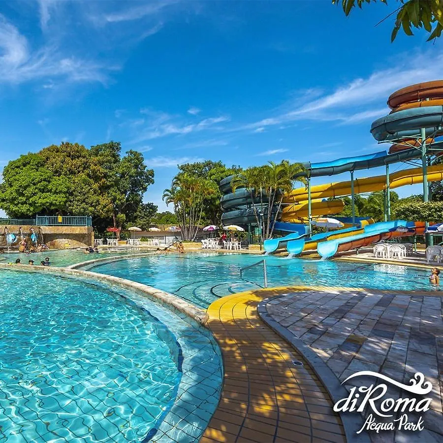 Hotel Diroma Fiori Com Um Dia De Acesso No Acqua Park Diroma Caldas Novas Lägenhet