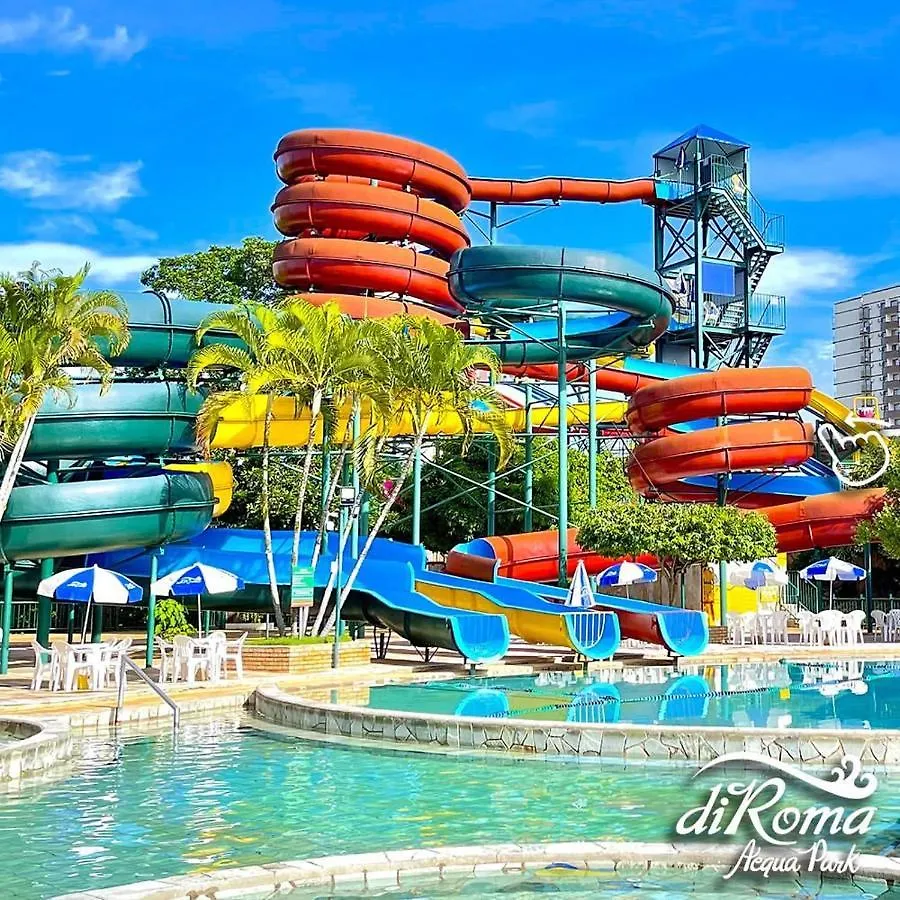Hotel Diroma Fiori Com Um Dia De Acesso No Acqua Park Diroma Caldas Novas 0*,