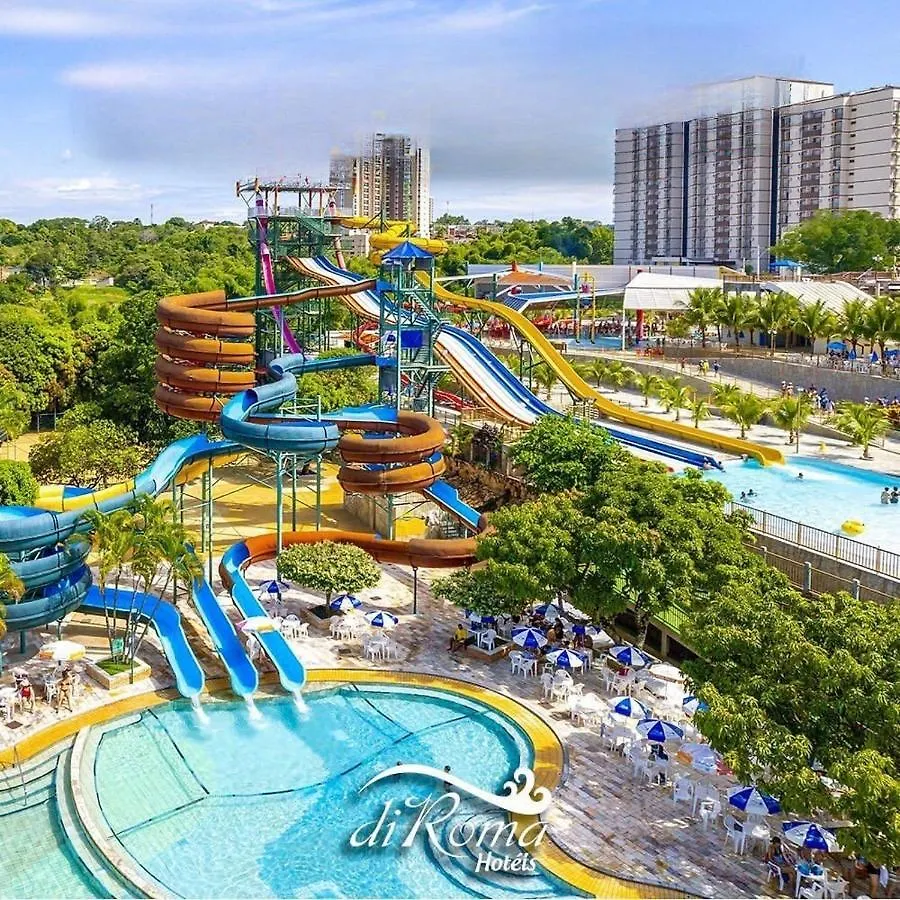 Hotel Diroma Fiori Com Um Dia De Acesso No Acqua Park Diroma Caldas Novas Lägenhet