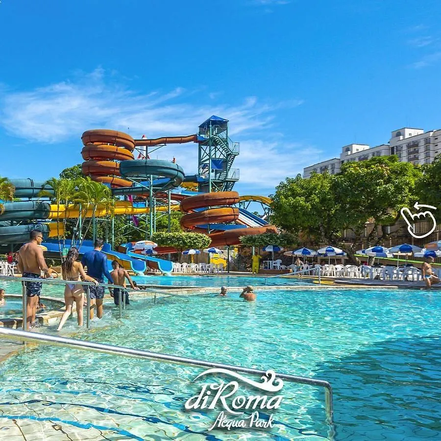 Hotel Diroma Fiori Com Um Dia De Acesso No Acqua Park Diroma Caldas Novas Lägenhet