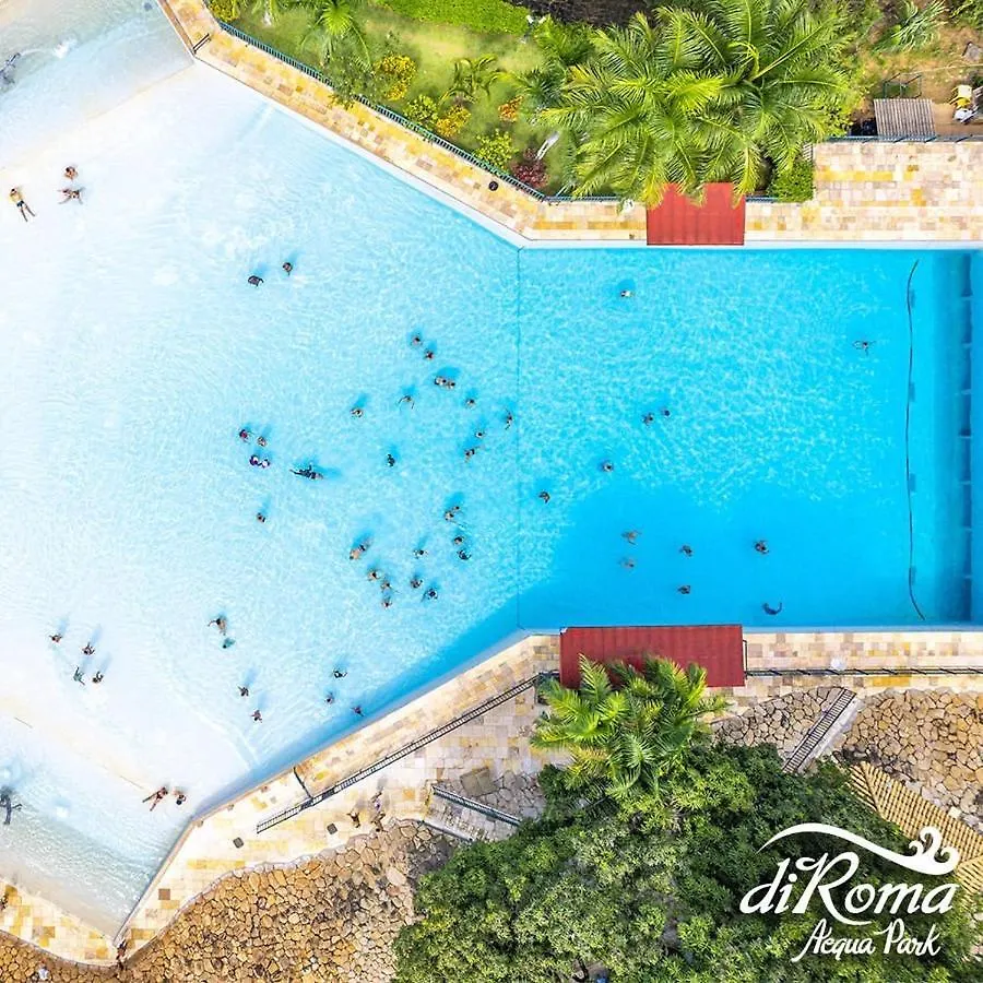 Apartment Hotel Diroma Fiori Com Um Dia De Acesso No Acqua Park Diroma Caldas Novas